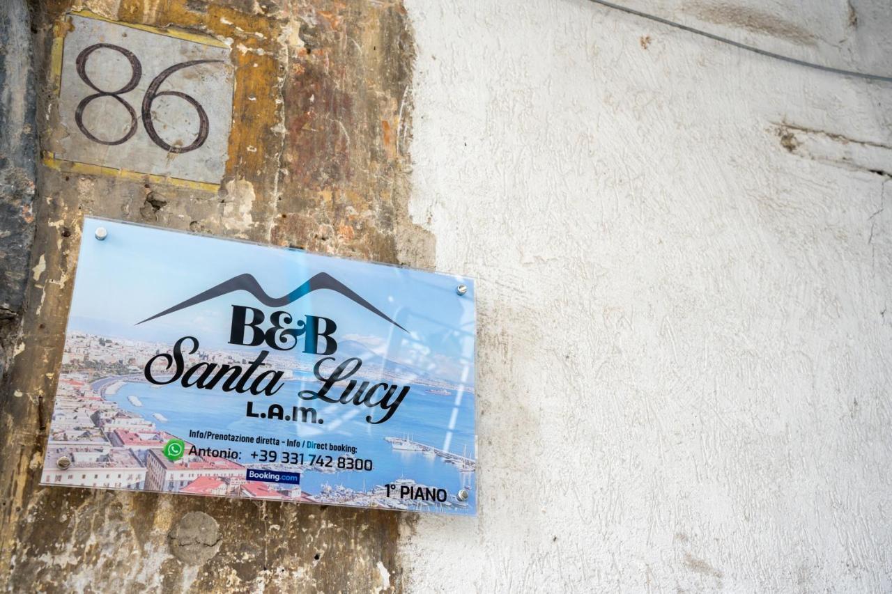 B&B Santa Lucy L.A.M. Nápoles Exterior foto